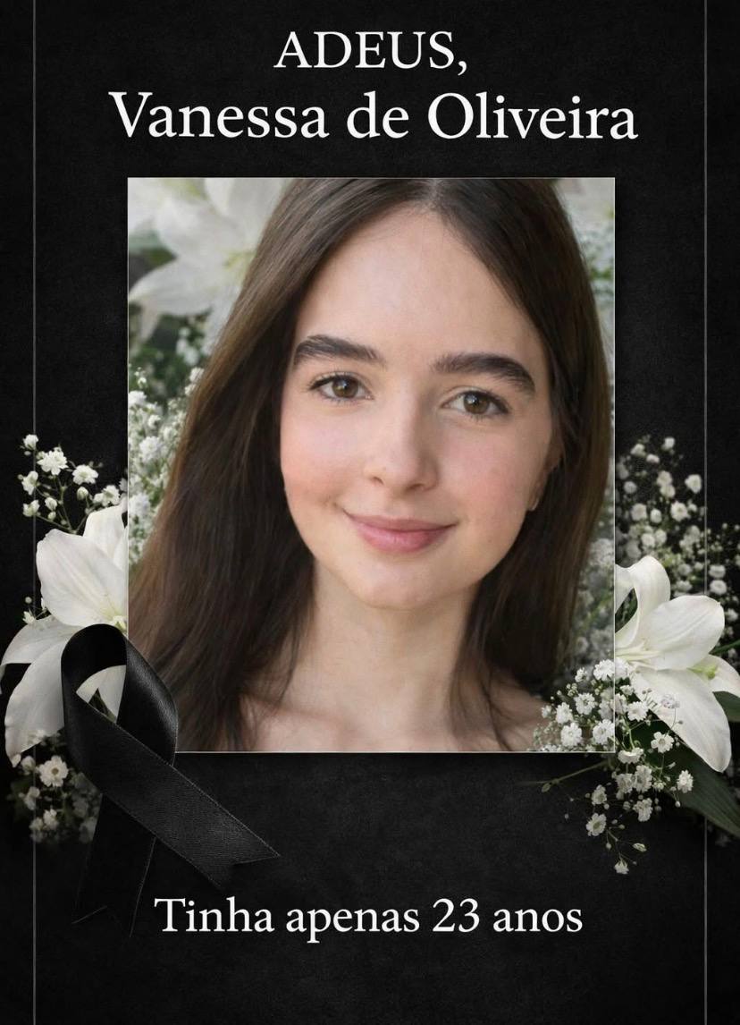 Vanessa estava desaparecida e infelizmente foi encontrada morta