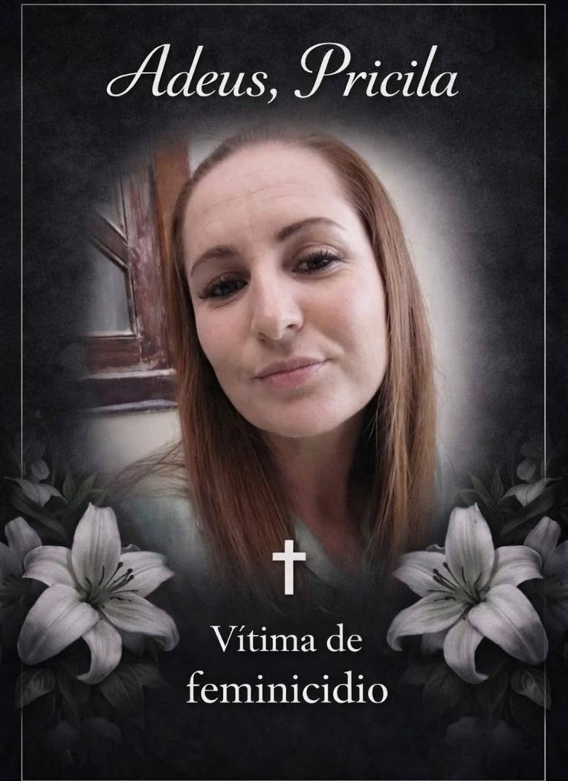 🚺🖤 Feminicídio: Pricila foi assassinada com apenas 38 anos