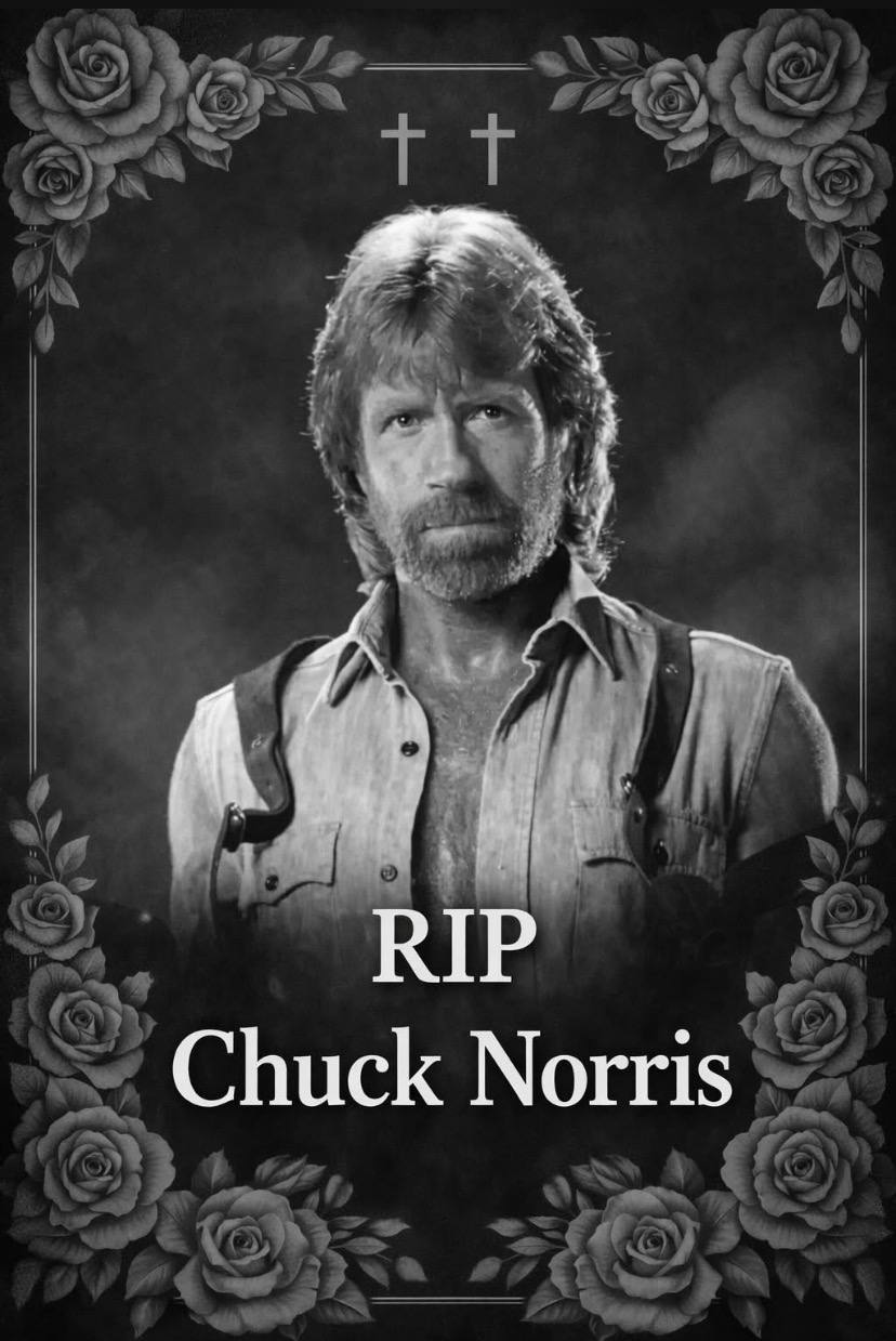 Chuck Norris morre aos 86 anos