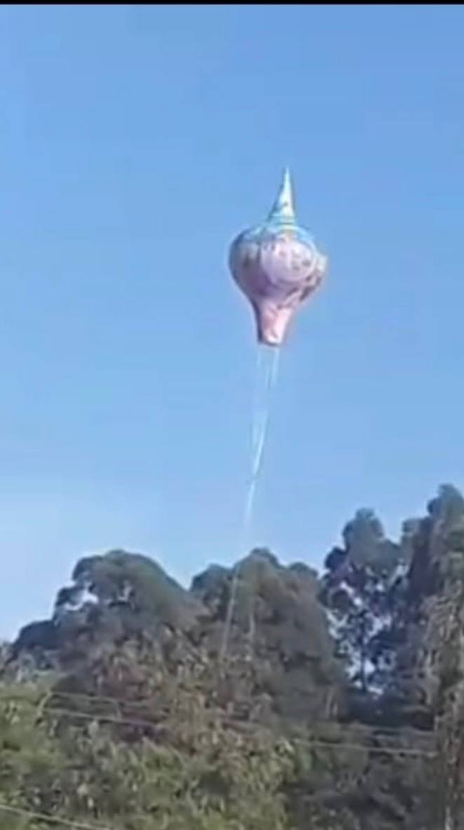 Balão 🎈 no céu de Cajamar-Centro