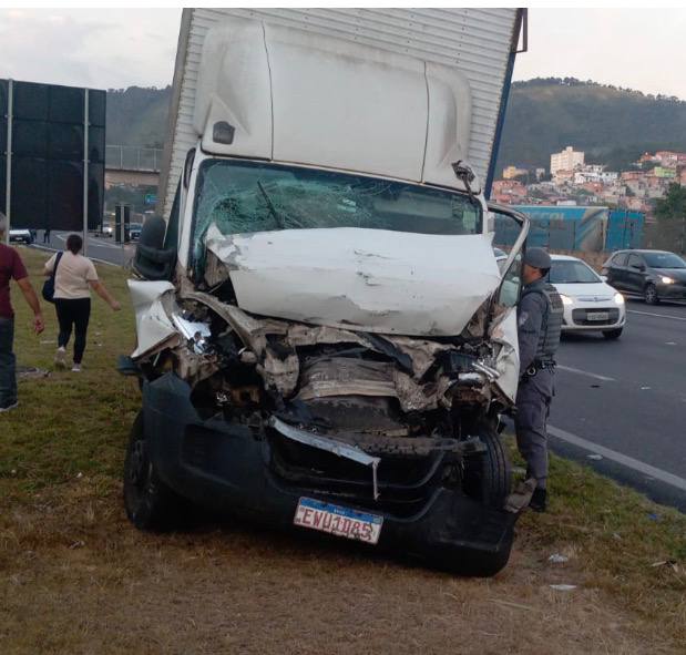 Acidente e óbito de motociclista no Rodoanel