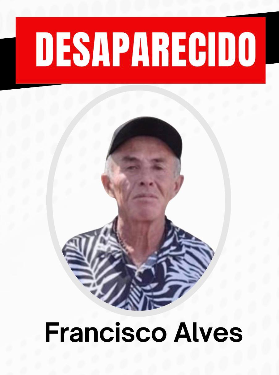 FRANCISCO ESTÁ DESAPARECIDO - COMPARTILHE