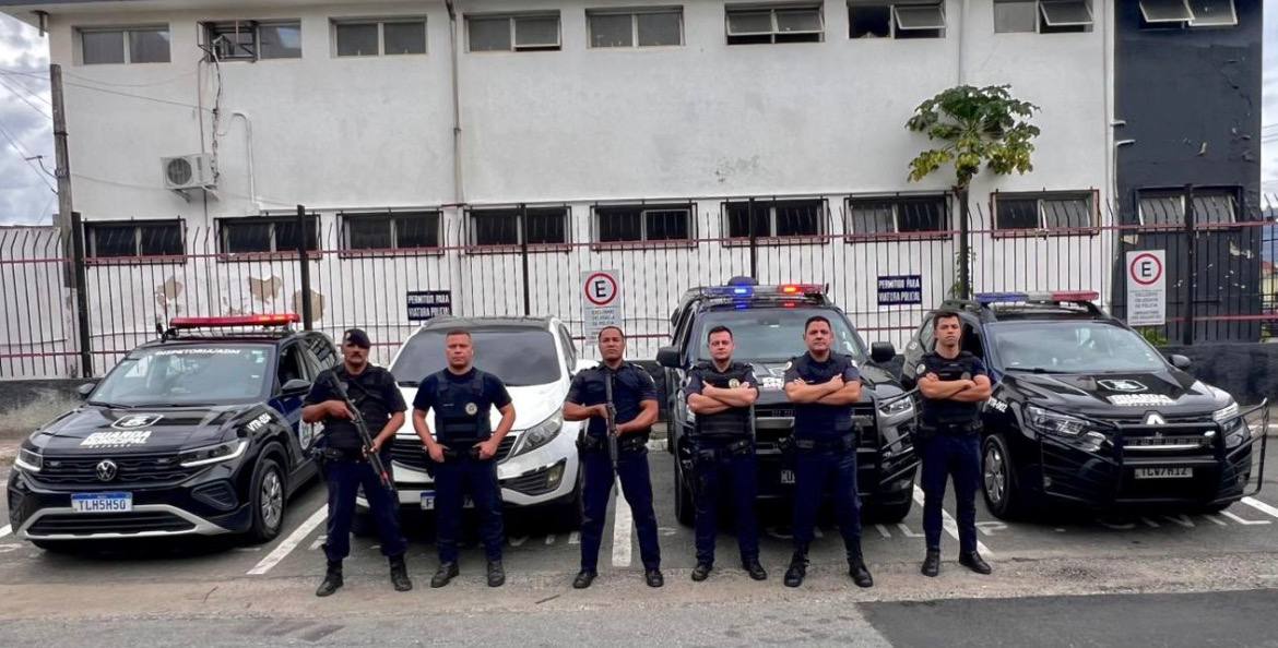 Guarda Civil Municipal prende ladrões de alta periculosidade