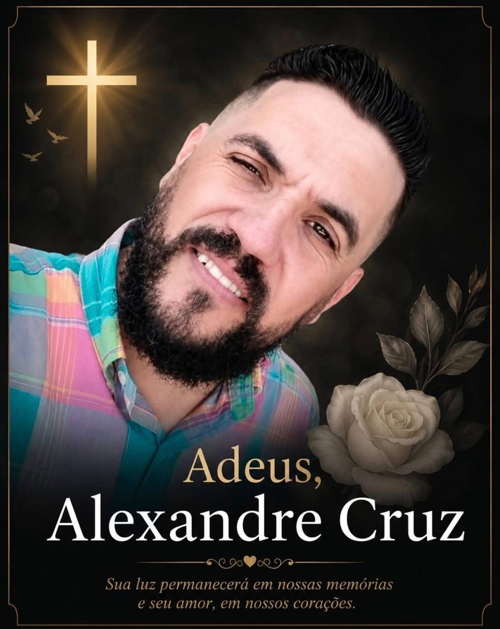 NOTA DE FALECIMENTO: ALEXANDRE CRUZ