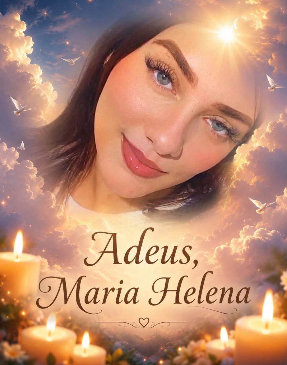 🕊️💔 Maria Helena Matozo foi brutalmente assassinada pelo marido