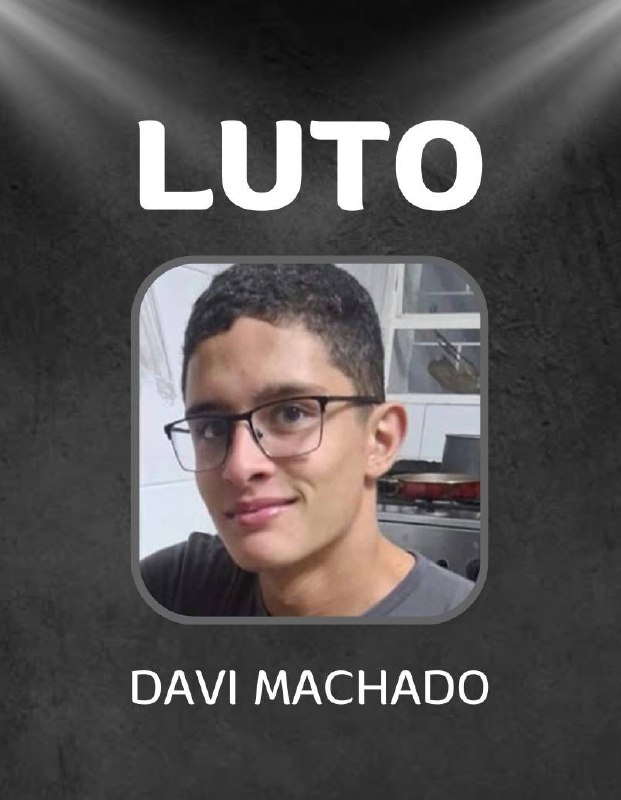 Davi faleceu com apenas 15 anos