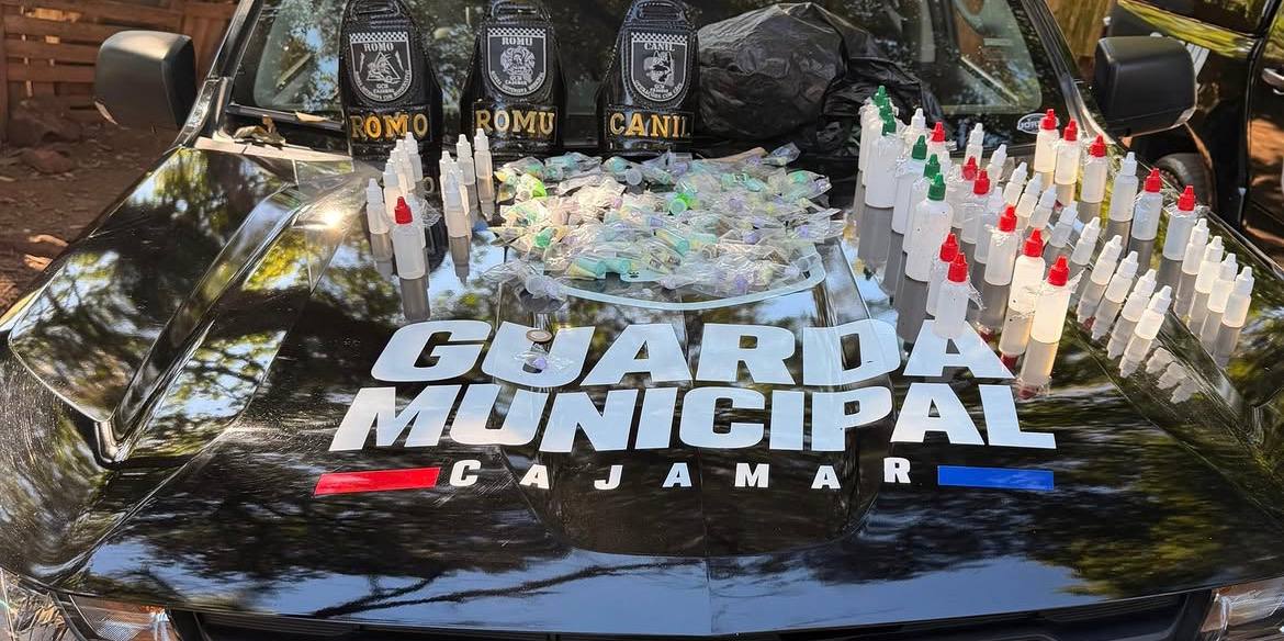 Guarda Civil Municipal apreende entorpecentes