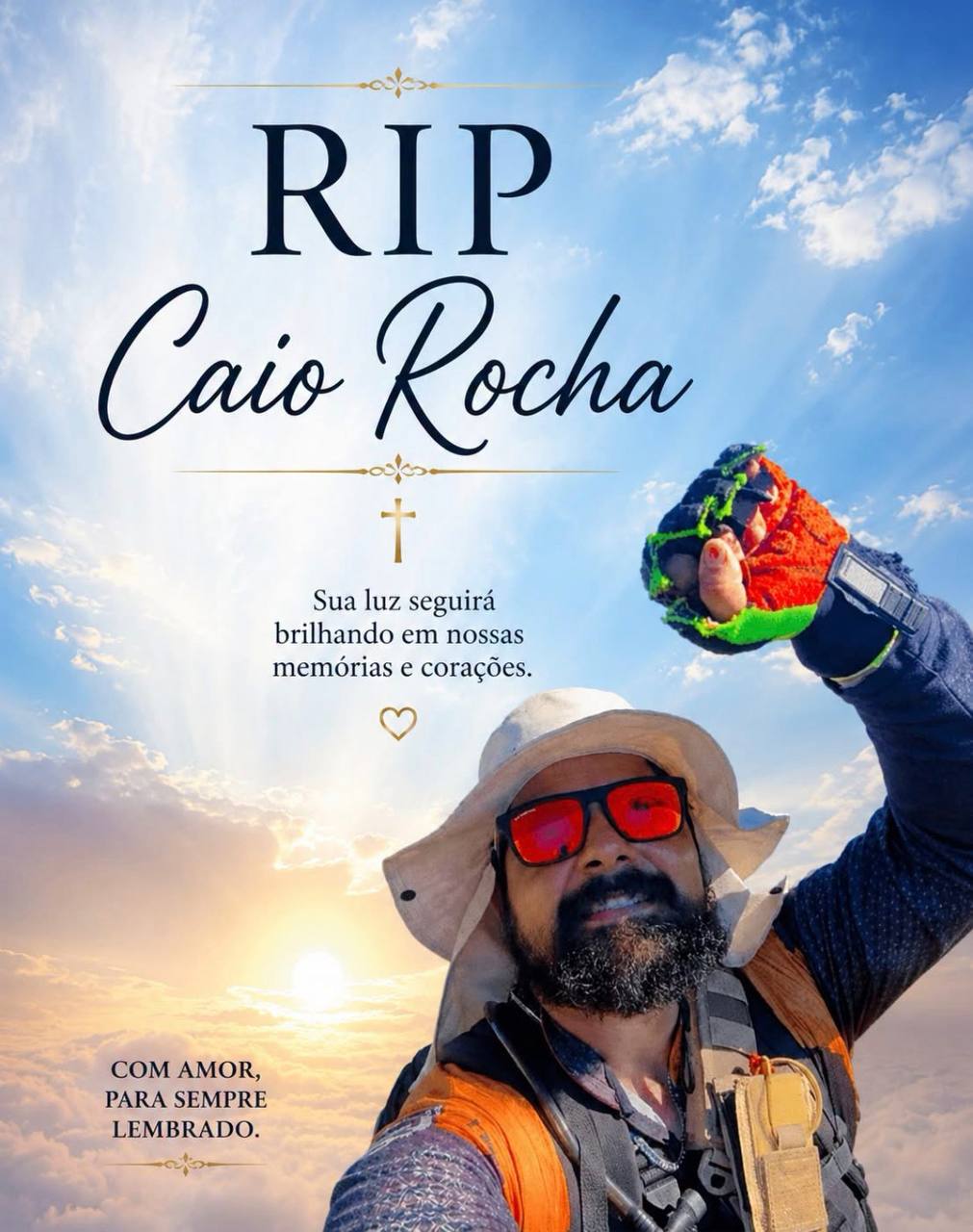 🏔️ Aventura assassina: Caio "cai" de rocha e morre ao tentar tirar foto
