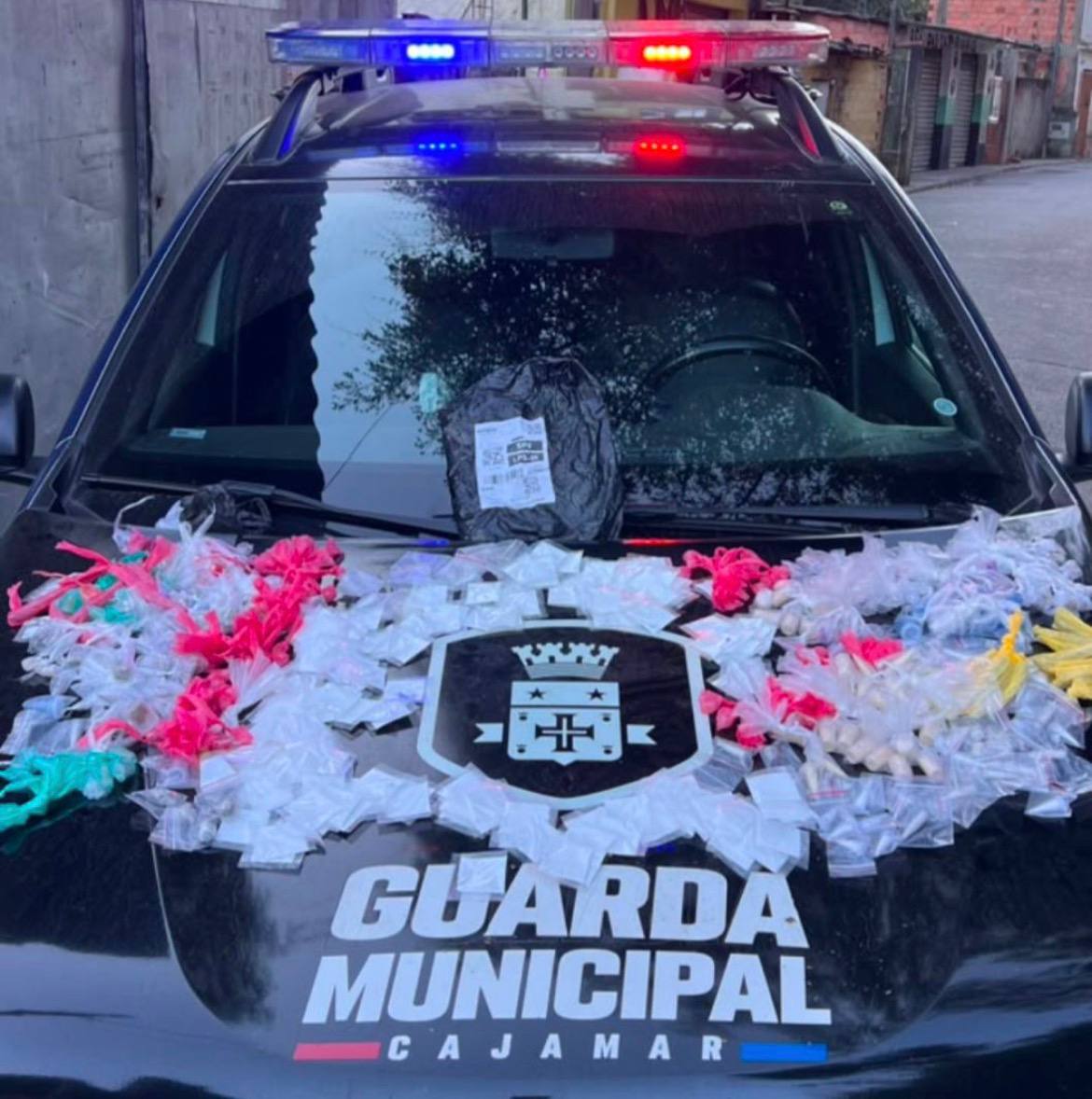 Guarda Civil Municipal apreende entorpecentes no Polvilho