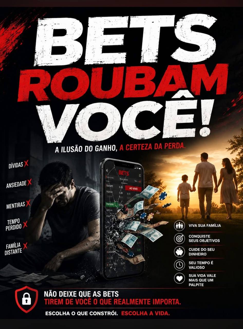 BETS TIRARAM R$ 62 BILHÕES DAS FAMÍLIAS BRASILEIRAS