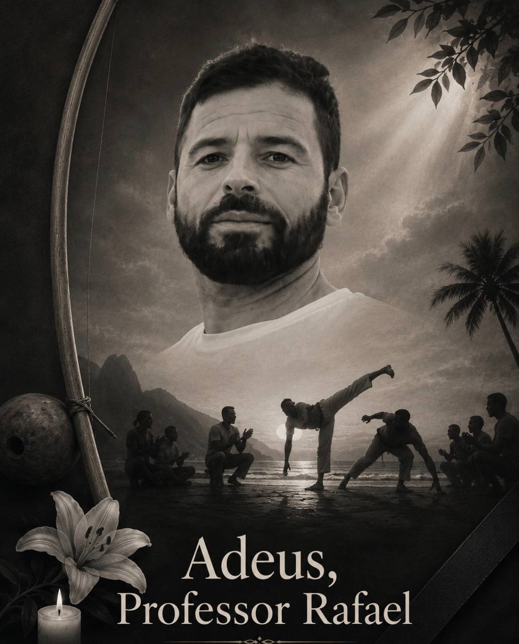 CAPOEIRA ESTÁ DE LUTO: PROFESSOR RAFAEL É MORTO AOS 42 ANOS
