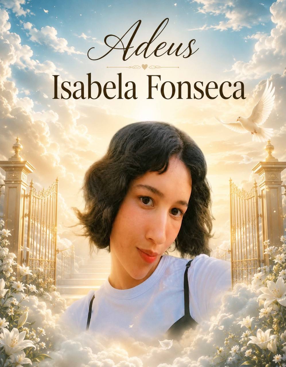 Feminicídio faz mais uma vítima no Brasil: adeus, Isabela