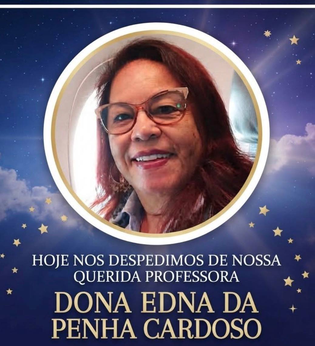 Nota de Falecimento:  Professora Edna Cardoso