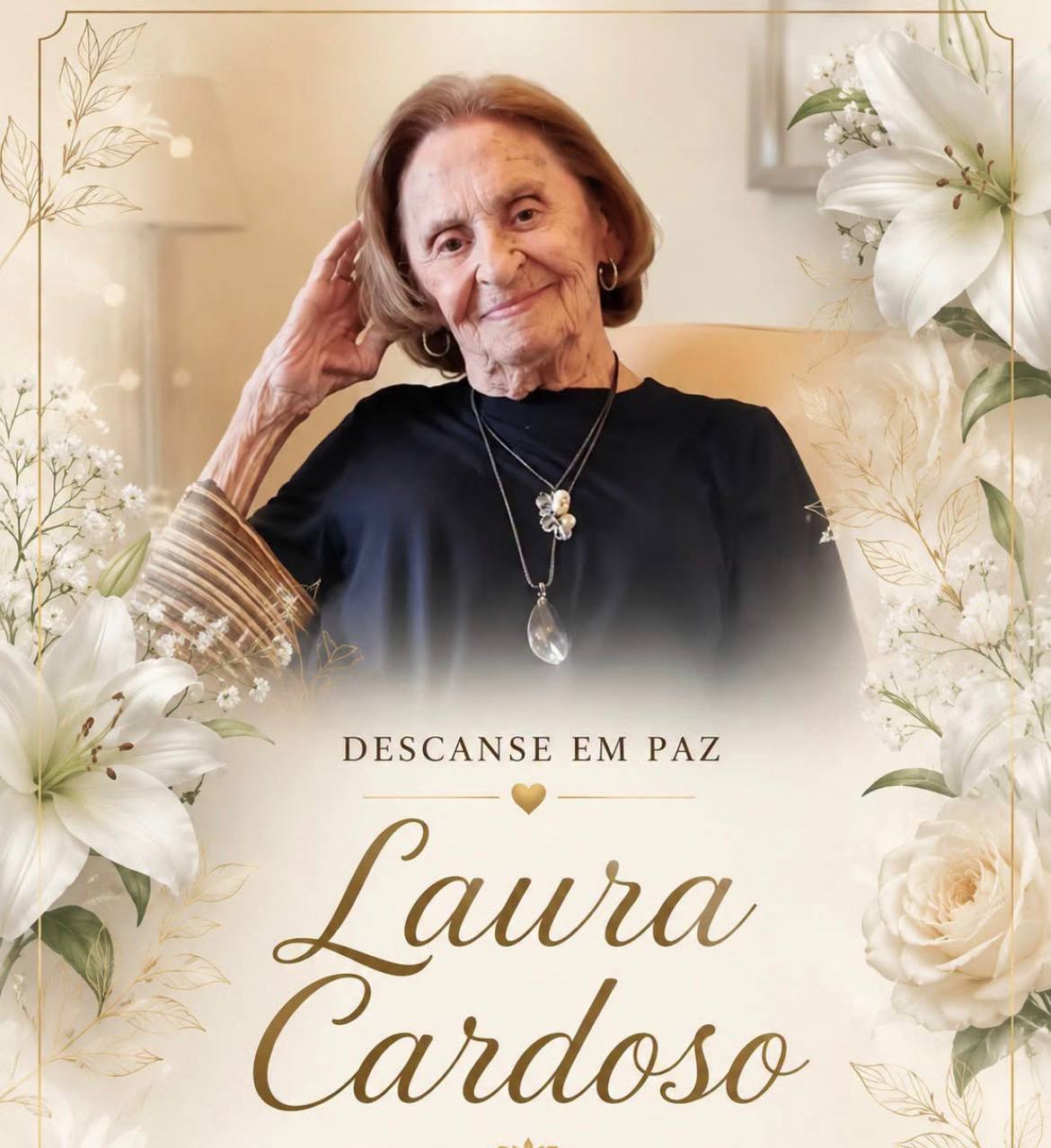 Atriz Laura Cardoso falece aos 98 anos