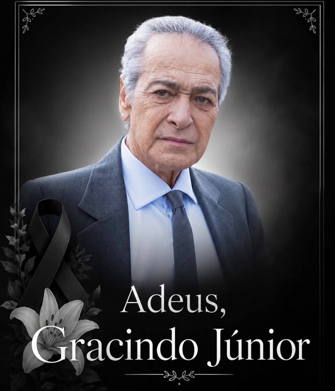Gracindo Júnior falece aos 83 anos