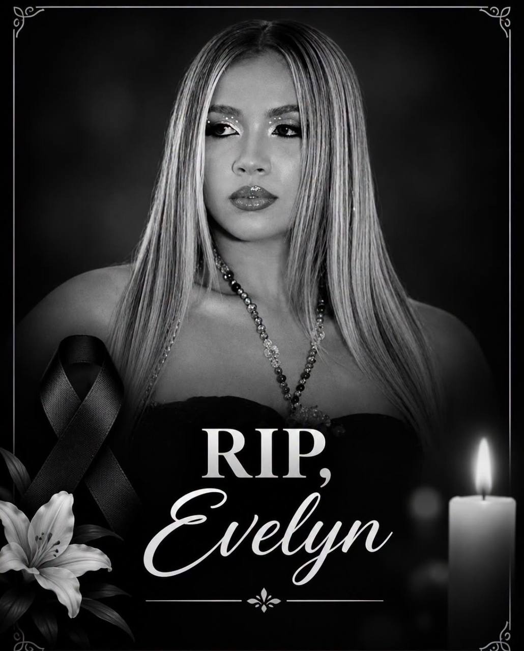 Evelyn Lima, de apenas 21 anos, é assassinada a tiros
