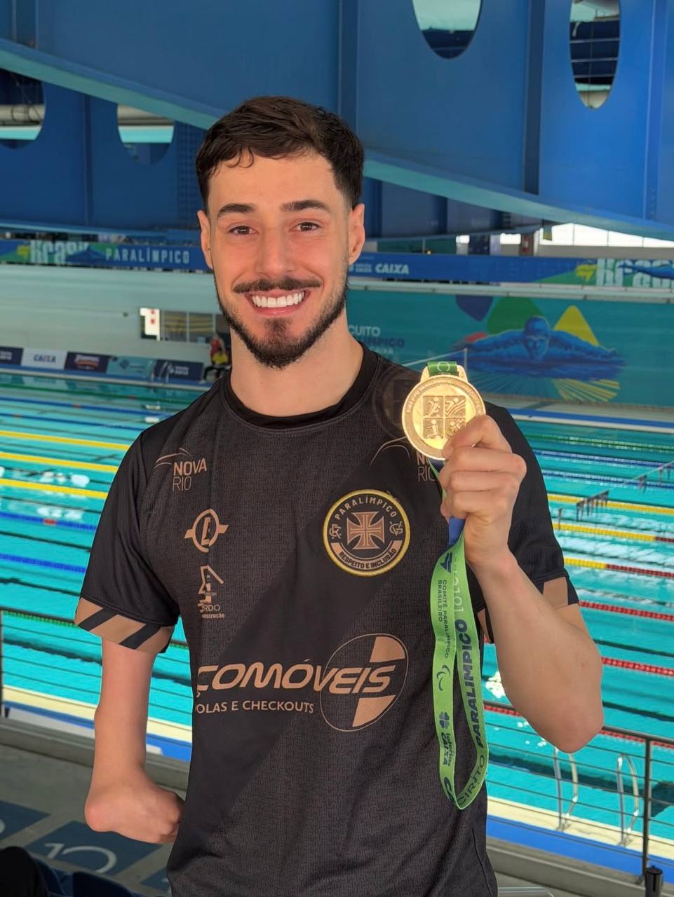 Lucas Mozela está na disputa do Nacional de Natação