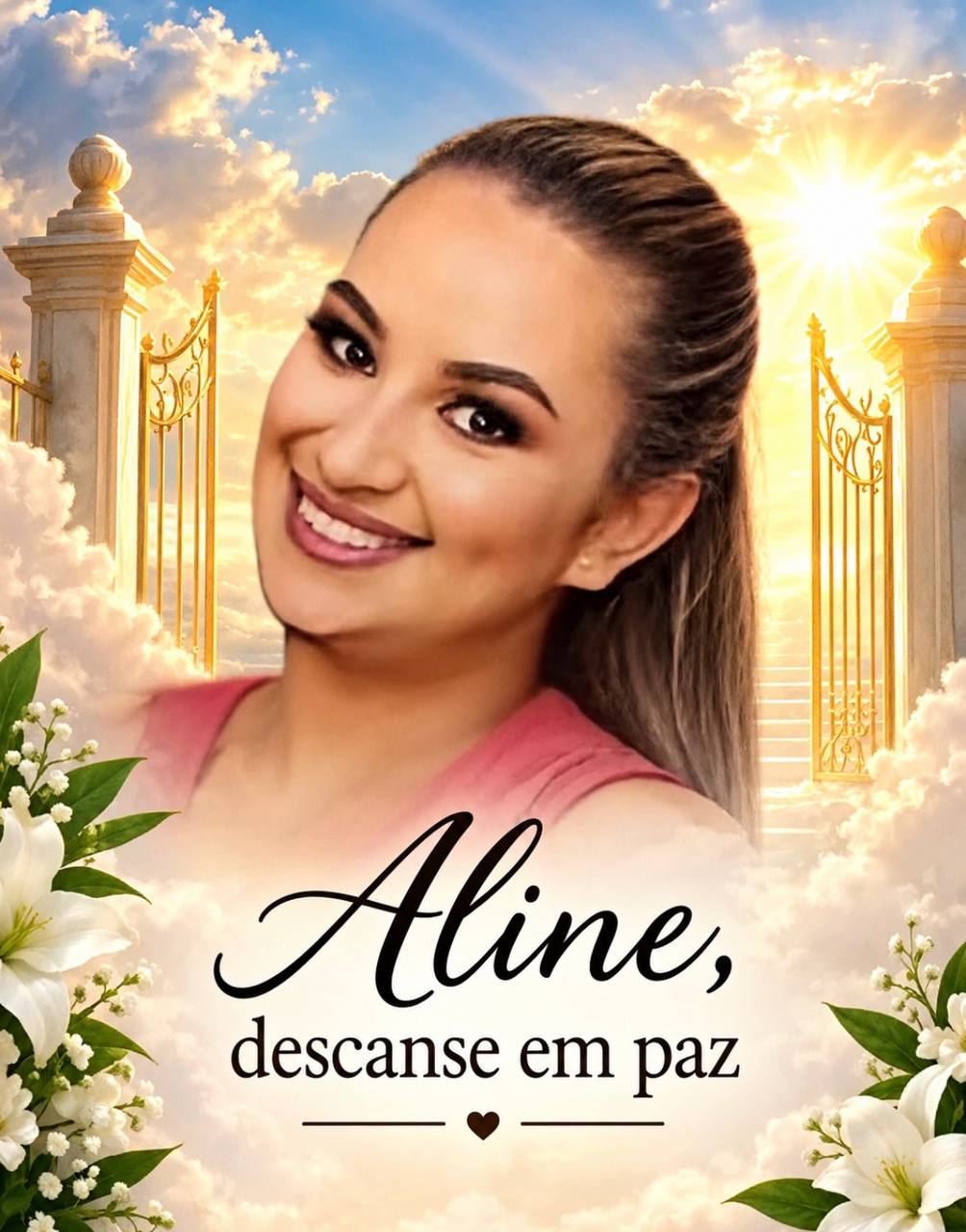 Aline faleceu com apenas 31 anos