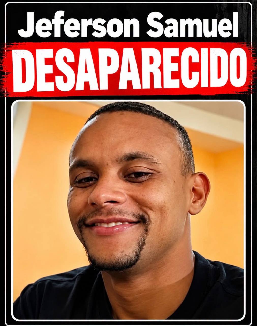 Jeferson está DESAPARECIDO – COMPARTILHE