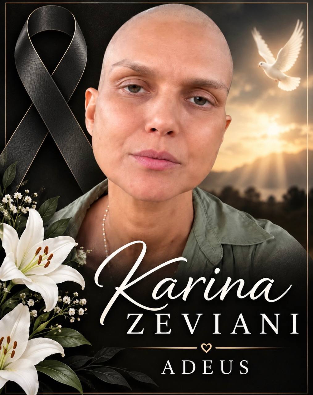 Karina faleceu de câncer aos 51 anos 🖤