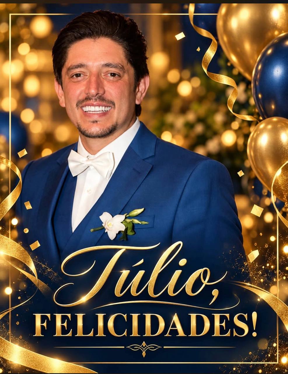 Tulio Ribas comemora mais um ano de vida - PARABÉNS
